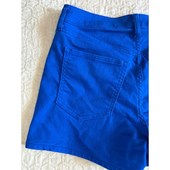 Old Navy High-Rise WOW Royal Blue Shorts Size 4 Pre-Loved - Picture 9 of 9